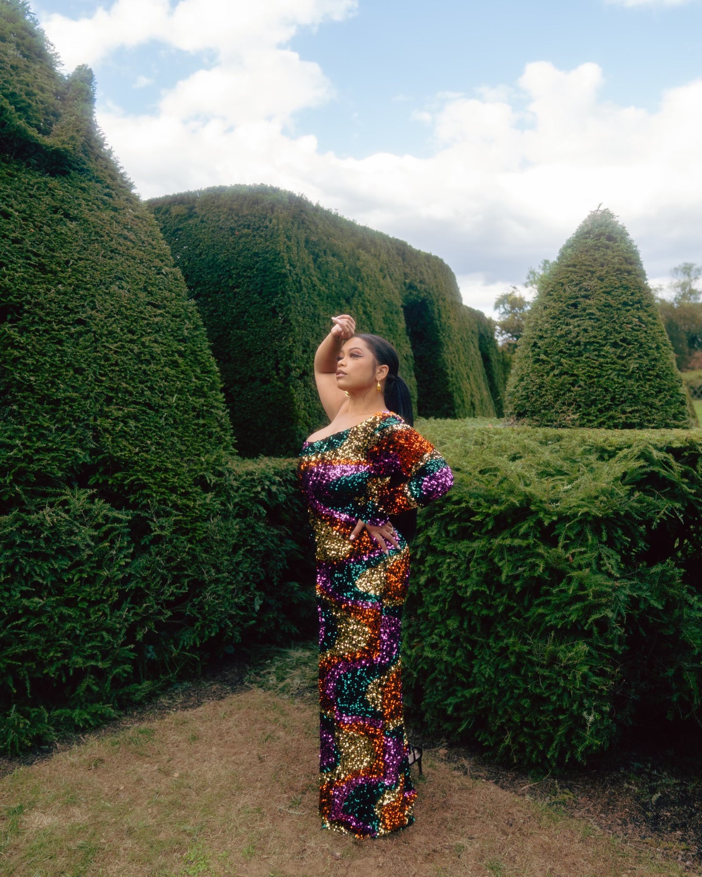 Zylica gown in color