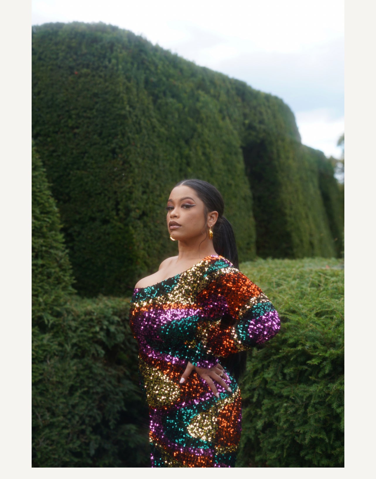 Zylica gown in color