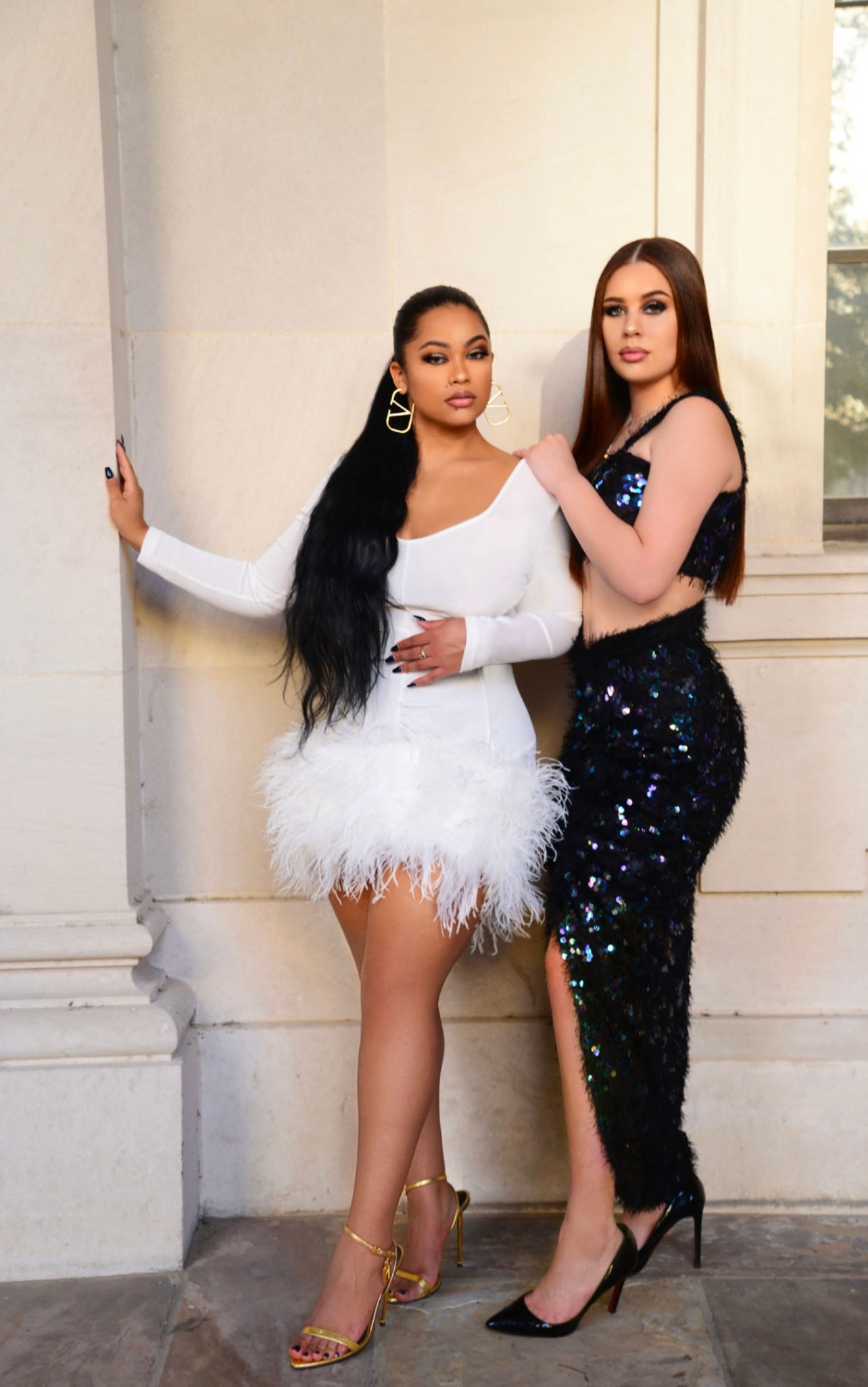 Jordan feather me skirt